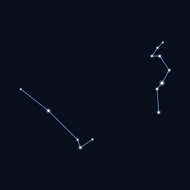 Serpens star lines